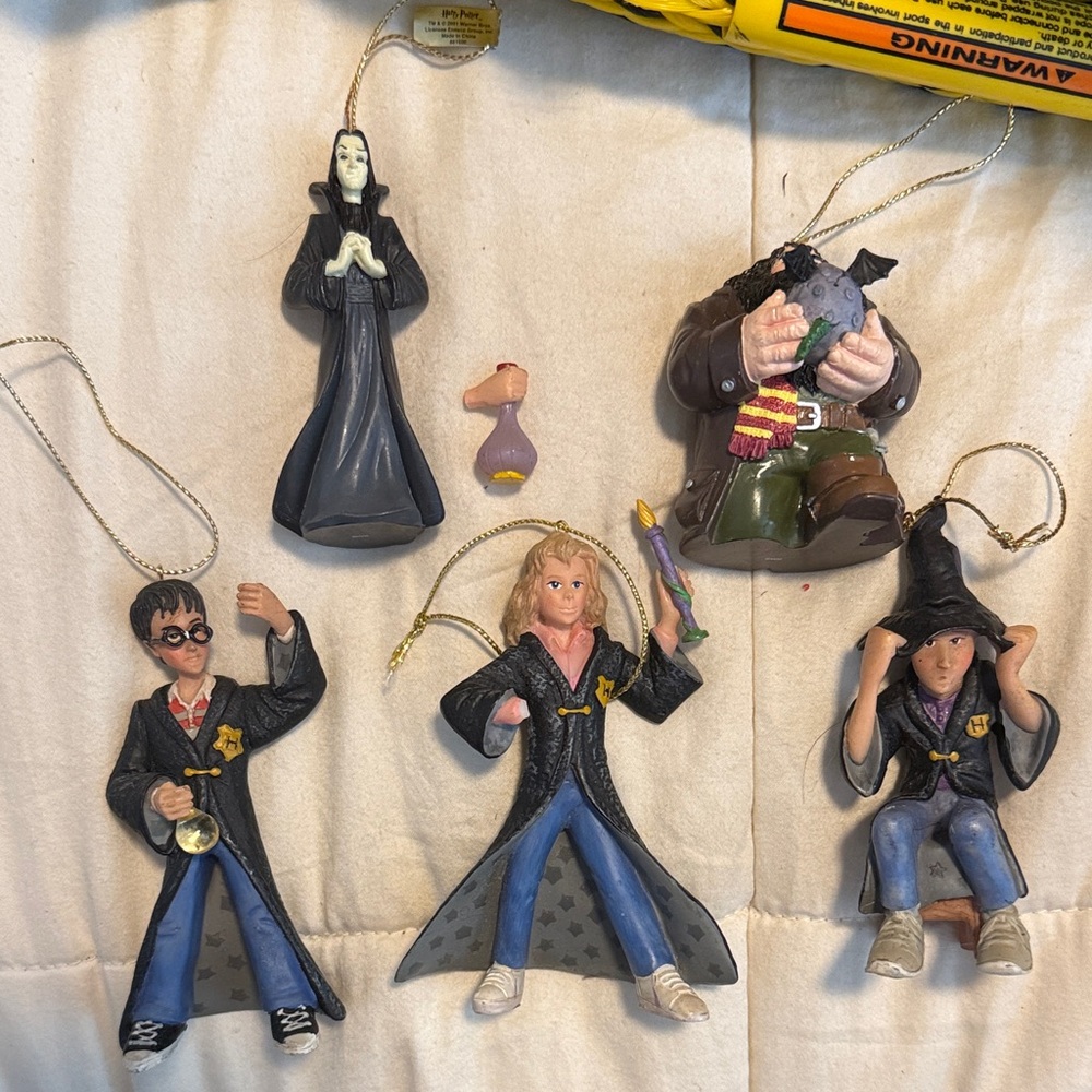Harry Potter Character Ornaments Set